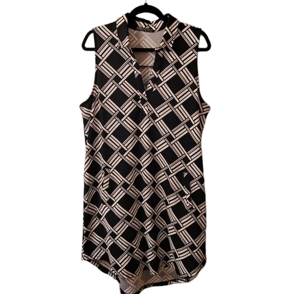 Suzy Shier Dresses & Skirts - 2/$60!! Black and White Tshirt Dress